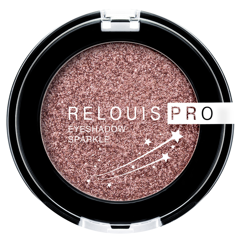 Relouis Тени для век PRO Eyeshadow Sparkle тон 06 dusty rose