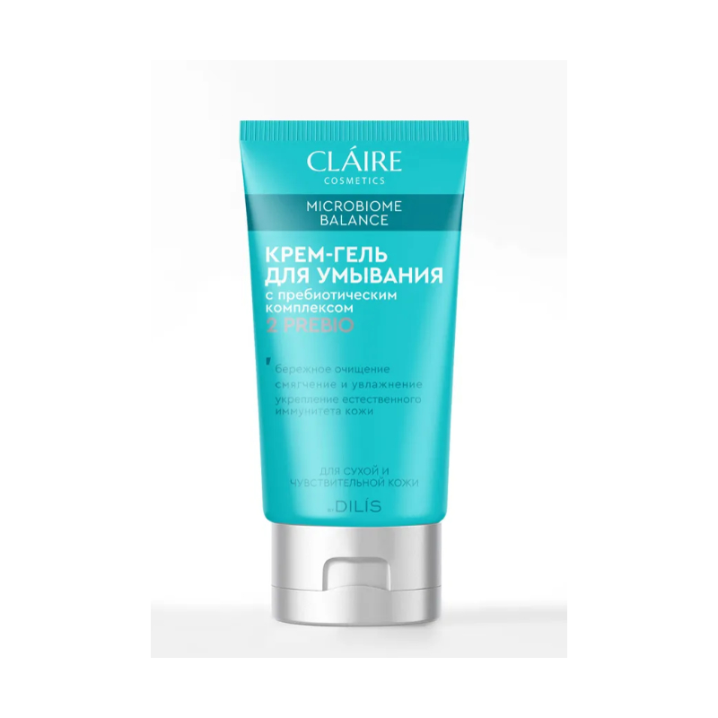 CLAIRE Microbiome Balance Крем-Гель д/умывания для сухой/чувствительной кожи 150мл