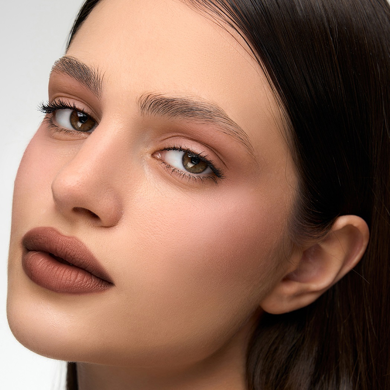 LUX visage Тинт-мусс 3 в 1 для губ, щек и век LUXVISAGE PLUSH MATT тон 305 Brownie Brown