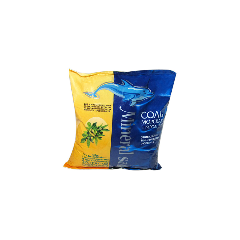 Соль морская Природная Конский Каштан пакет п/э 1кг