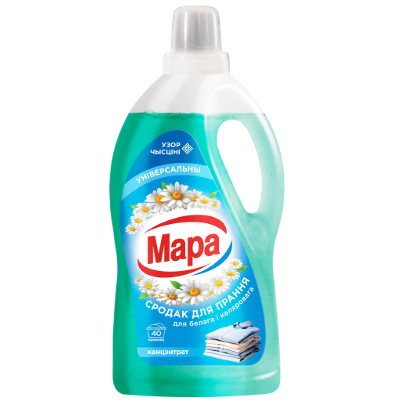Жидкое средство д/стирки Мара универсальное для белого и цветного 2 л 