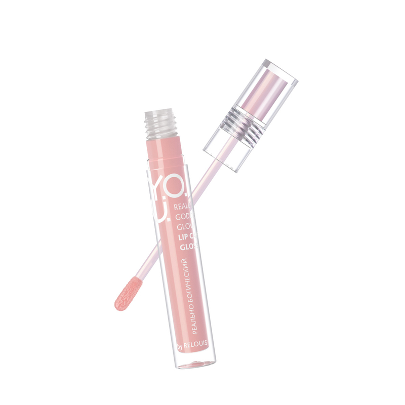 Relouis Блеск д/губ ухаживающий Y.O.U. Really Goddess Glow, тон 01 Innocent Glow