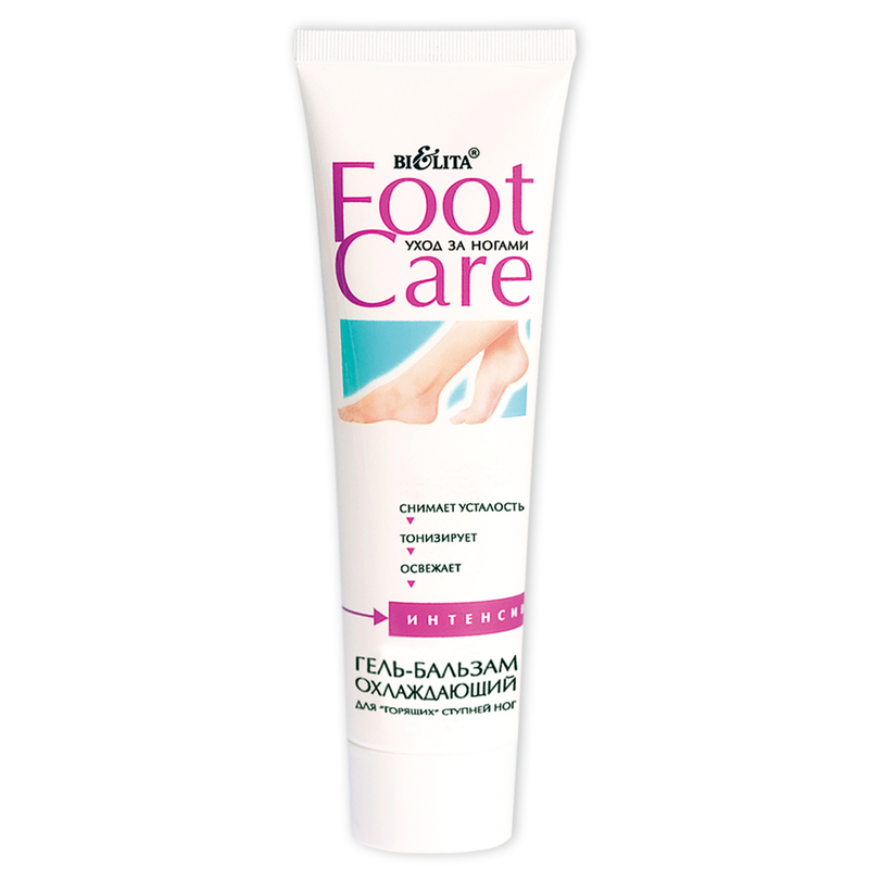 Bielita Foot Care Гель-бальзам Охлажд-й д/Горящих ног 100мл