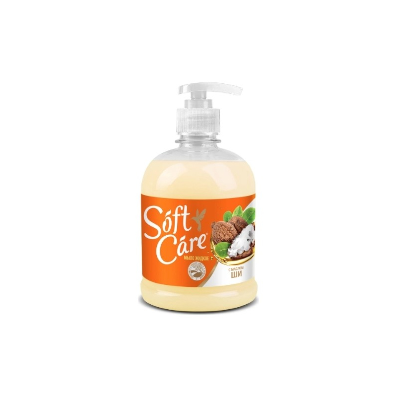 Ромакс Мыло жидкое "Soft Care" с маслом карите  500 г 
