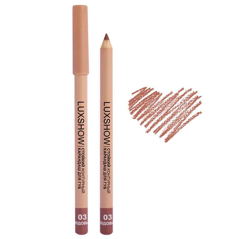 Biтэкс Крандаш д/губ Контурный Стойкий LUXSHOW 03 Нюдовый