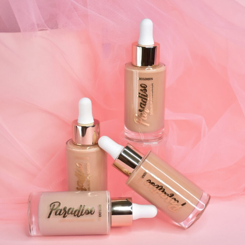 Relouis Крем-флюид тональный c сатиновым финишем Paradiso тон 01А neutral beige
