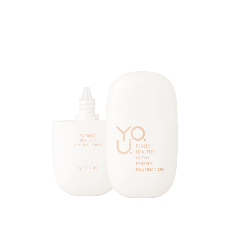Relouis Идеальная тональная основа для лица Y.O.U. Really Healthy Glow тон 02 Nude Beige