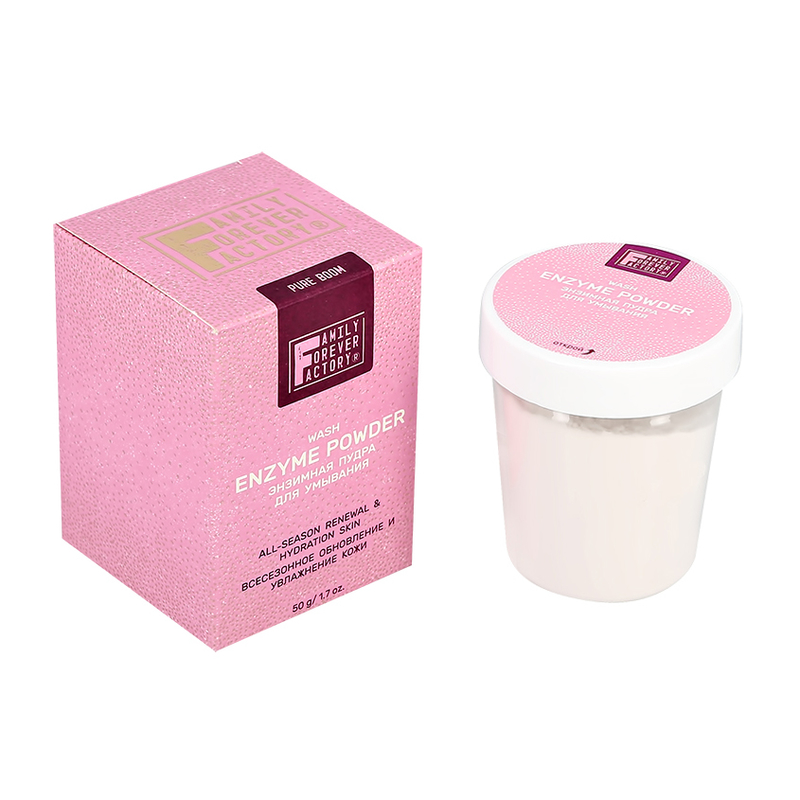 FamiLy Forever Пудра Энзимная д/умывания Всесезонное обновление и увлажнение кожи 50г