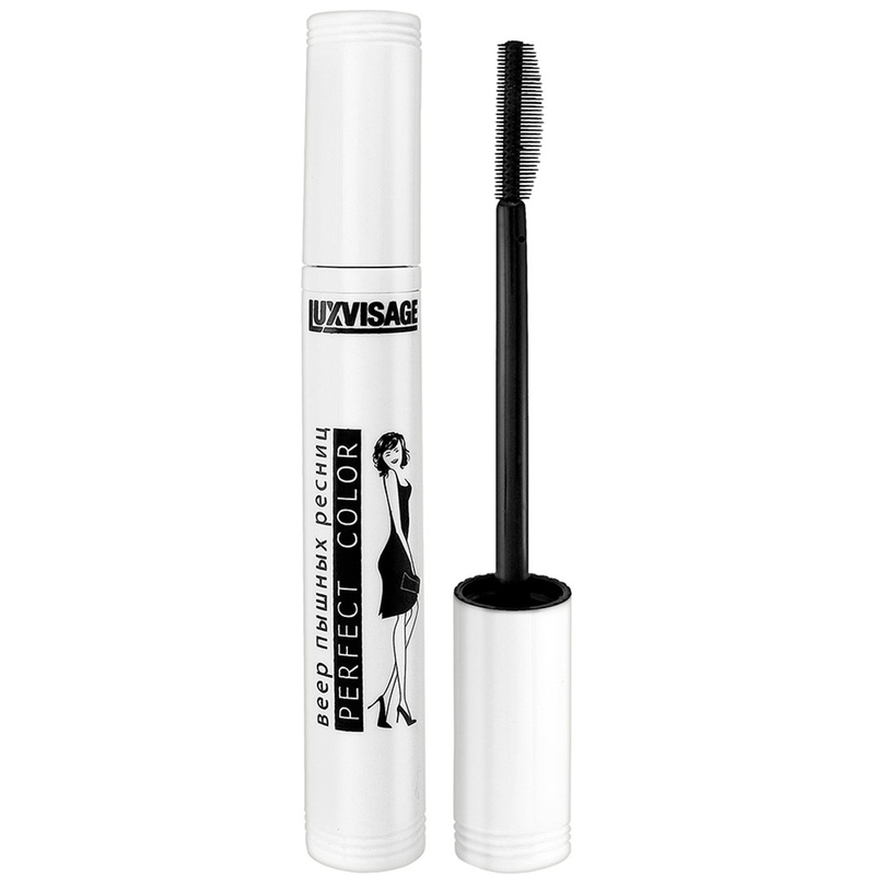 LUX visage Тушь Perfect Color BEEP Пышных ресниц 9г (Белый флакон)
