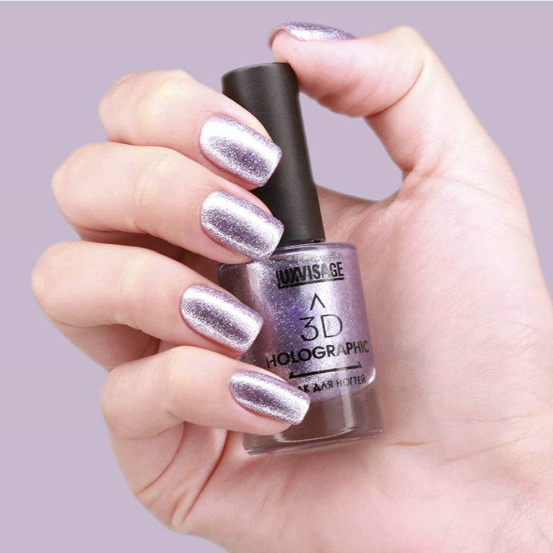 LUX visage Лак д/ногтей 3D Holographic тон 708