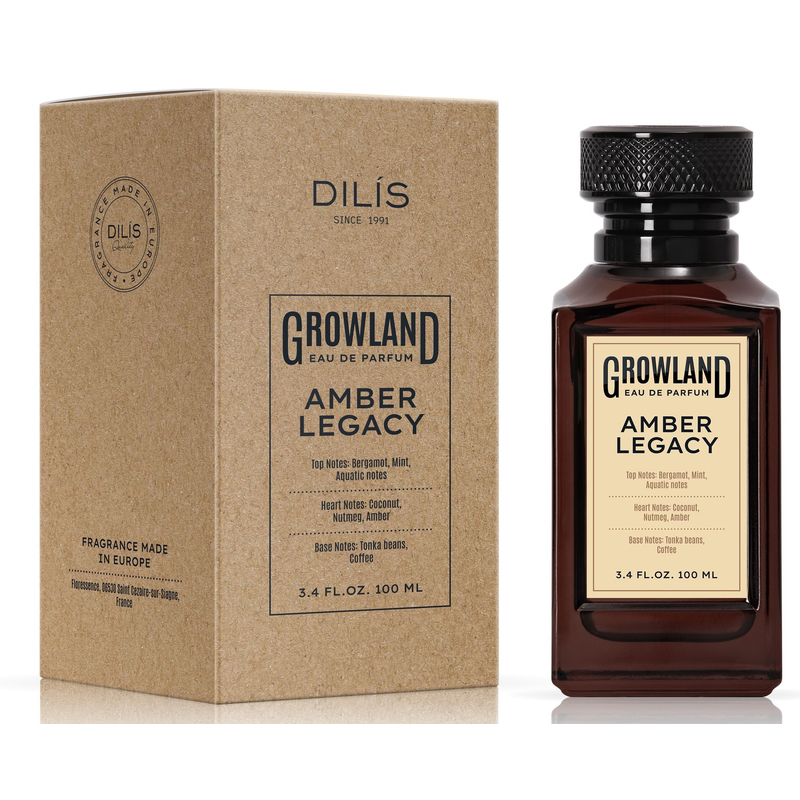 Dilis П/в муж The Growland Amber Legacy 100мл