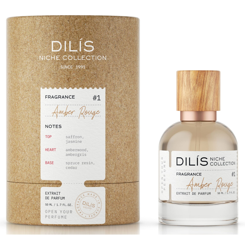 Dilis Духи жен NICHE COLLECTION Amber Rouge. Baccarat Rouge 540 Maison Francis Kurkdjian 50мл
