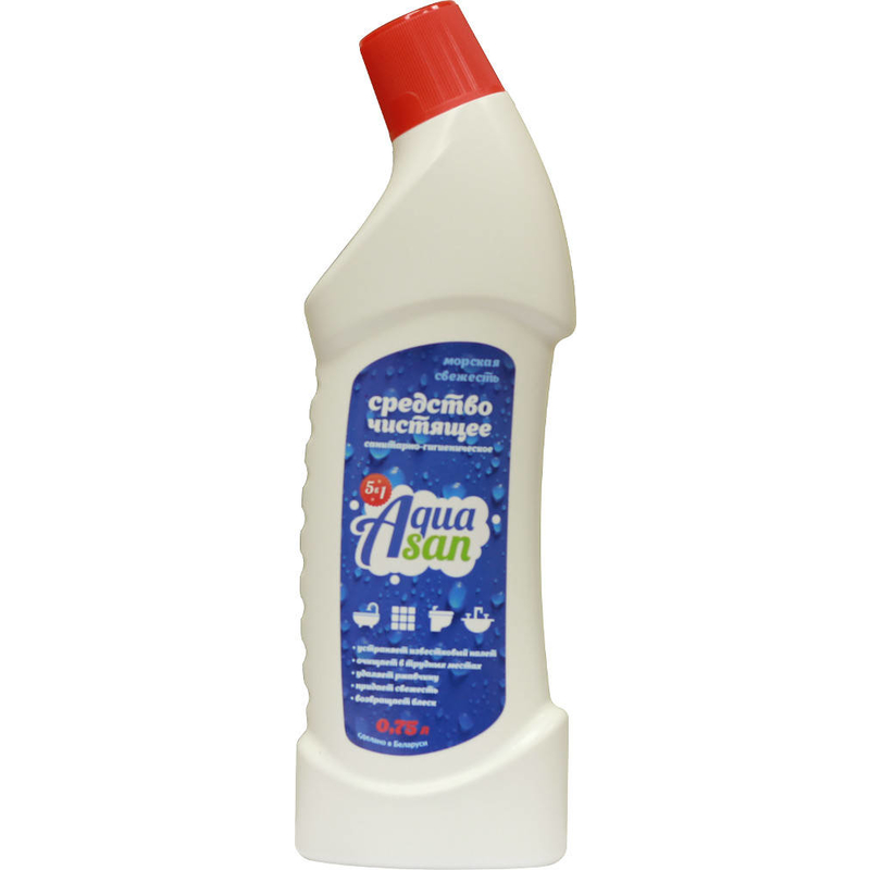 Средство Чистящее АКВАСАН санитарно-гигиеническое Морская свежесть 750мл