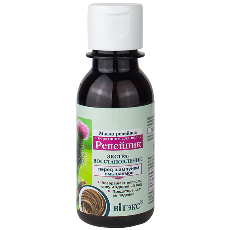 Biтэкс Репейник Масло репейное экстра-восстановление 100мл