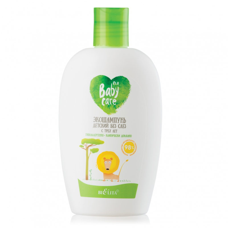 Bielita Baby Care экошампунь детский б/слёз с 3-х лет 260мл