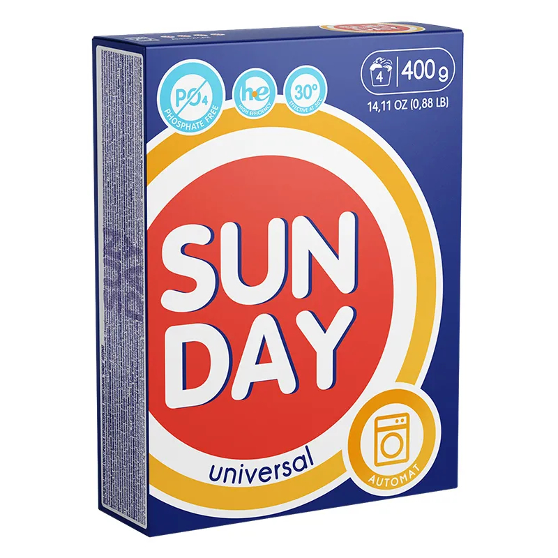 Стиральный порошок Sunday 0,4кг Автомат Универсальный 