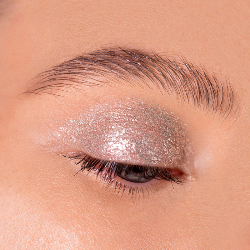 LUX visage Тени жидкие д/век Glitter Rock 301 Silver Rain