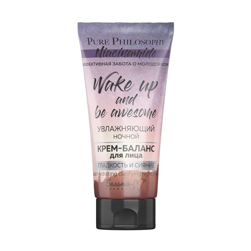 Белита-М PURE PHILOSOPHY Niacinamide Крем-Баланс д/лица Ночн Увл 60г
