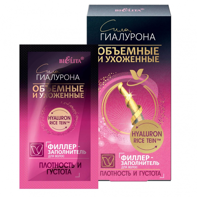 Bielita Объёмные и Ухоженные Филлер-Заполнитель д/волос 10мл*4шт саше
