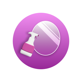 Для стекол и зеркал