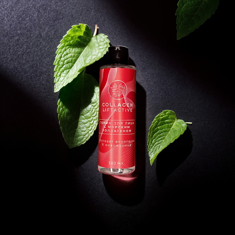 МИЛОЛИКА Collagen Liftactive Тоник для лица с Морским Коллагеном 200мл