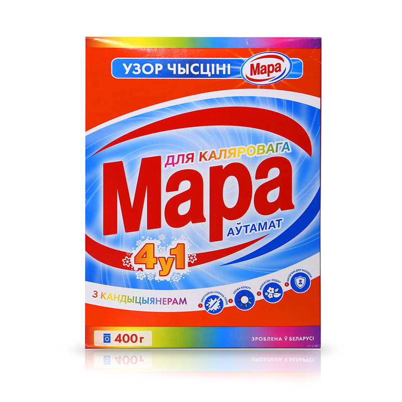 Стиральный порошок Мара 0,4кг Автомат д/цветного 4в1 
