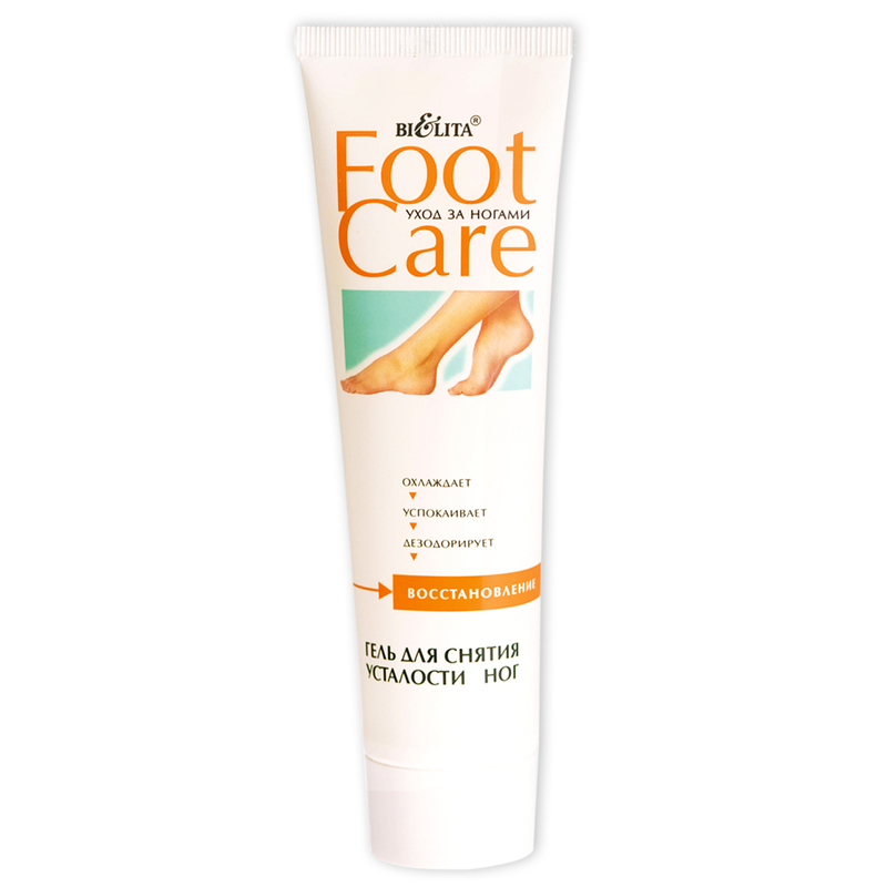 Bielita Foot Care Гель д/ног д/снятия усталости 100г