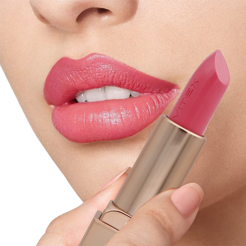 Biтэкс Помада губная LUXSHOW 602 Розовый поцелуй