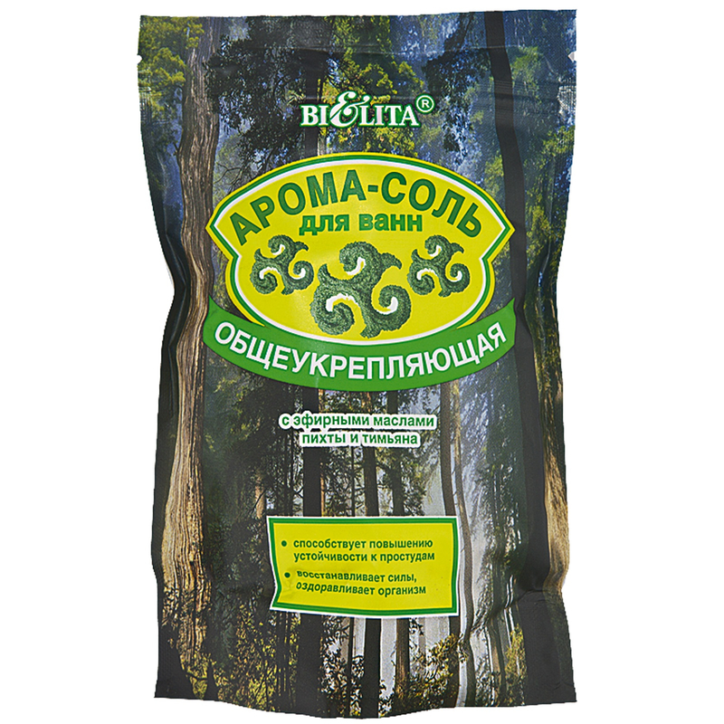 Bielita Арома-соль ОбщеУкрепляющая с эфир. маслом пихты/тимьяна 500г