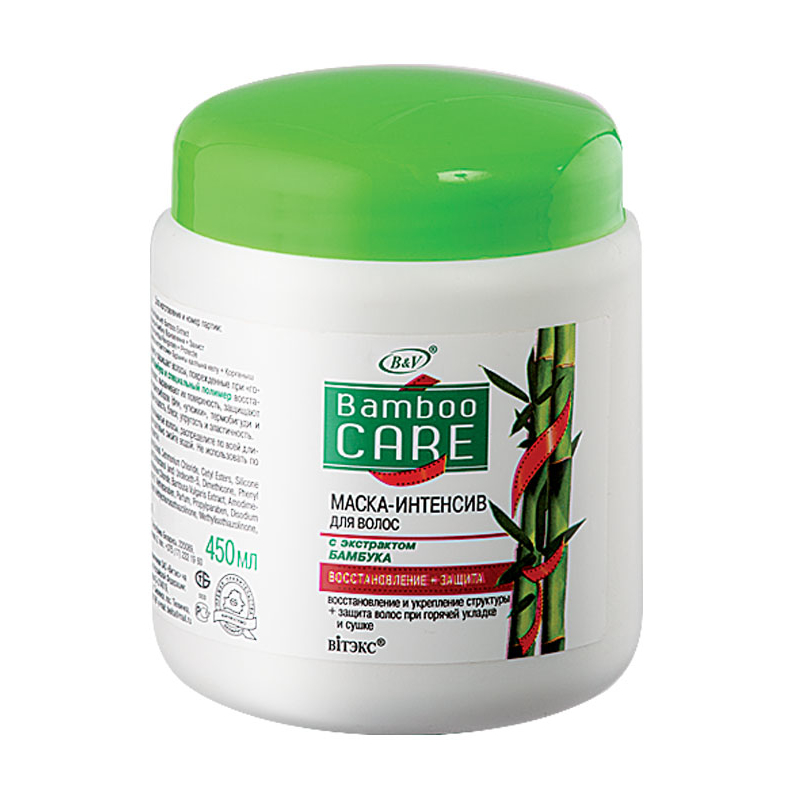 Biтэкс Bamboo Care Маска-интенсив Восстановление+защита 450мл