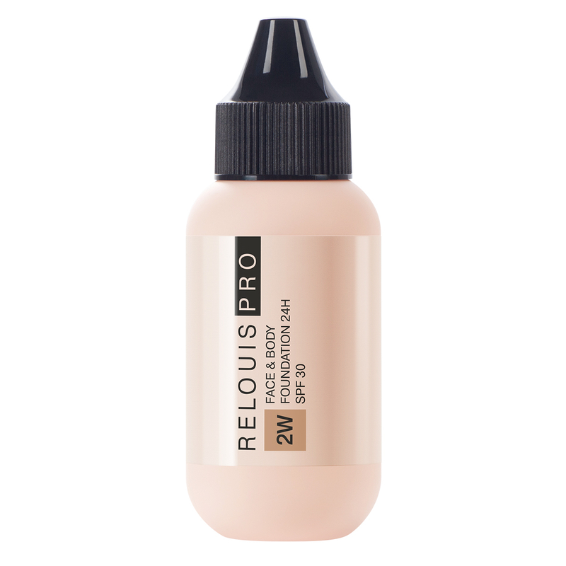 Relouis Крем тональный PRO Face&Body Foundation 24H SPF30 тон 2W средний оливковый