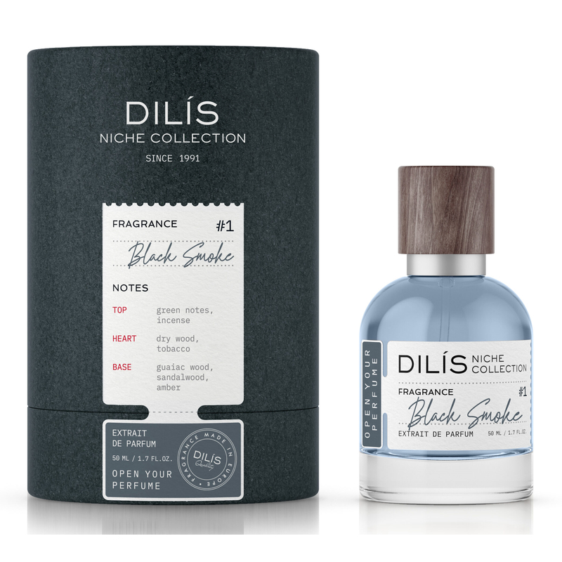 Dilis Духи муж NICHE COLLECTION Black Smok 50мл