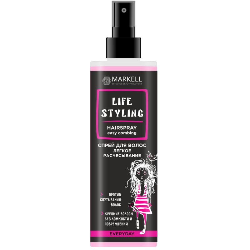 Маркелл PROFESSIONAL Спрей для волос Легкое расчесывание 195мл