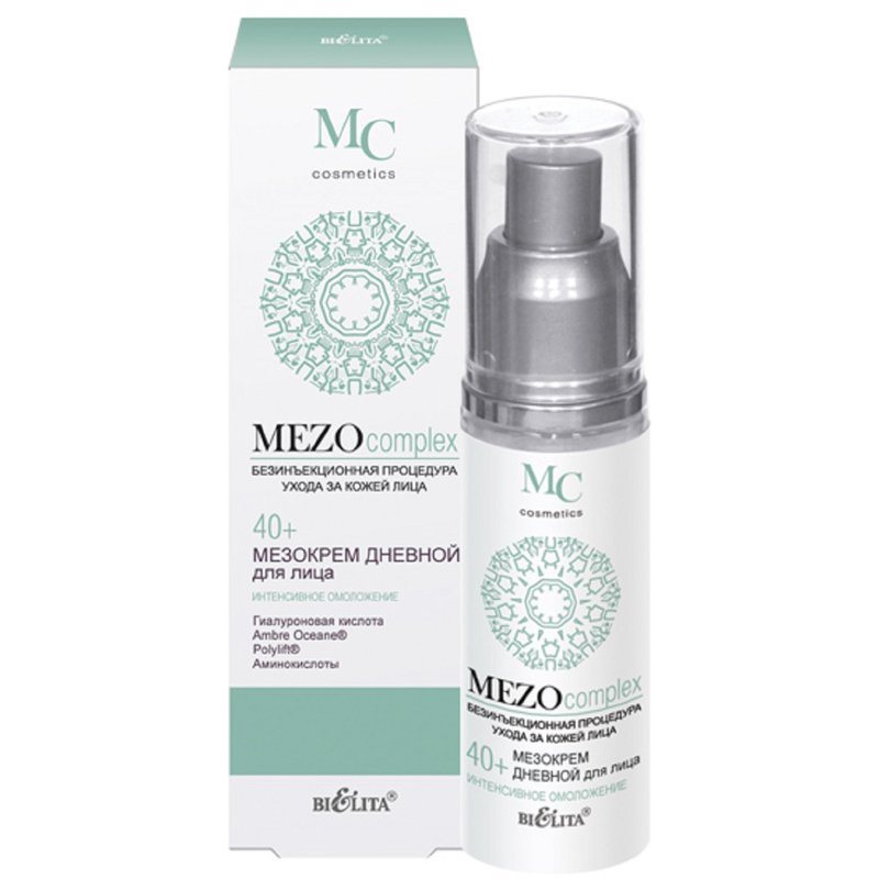 Bielita MEZOcomplex 40+ Мезокрем дневной д/лица интенсивное омоложение 50мл
