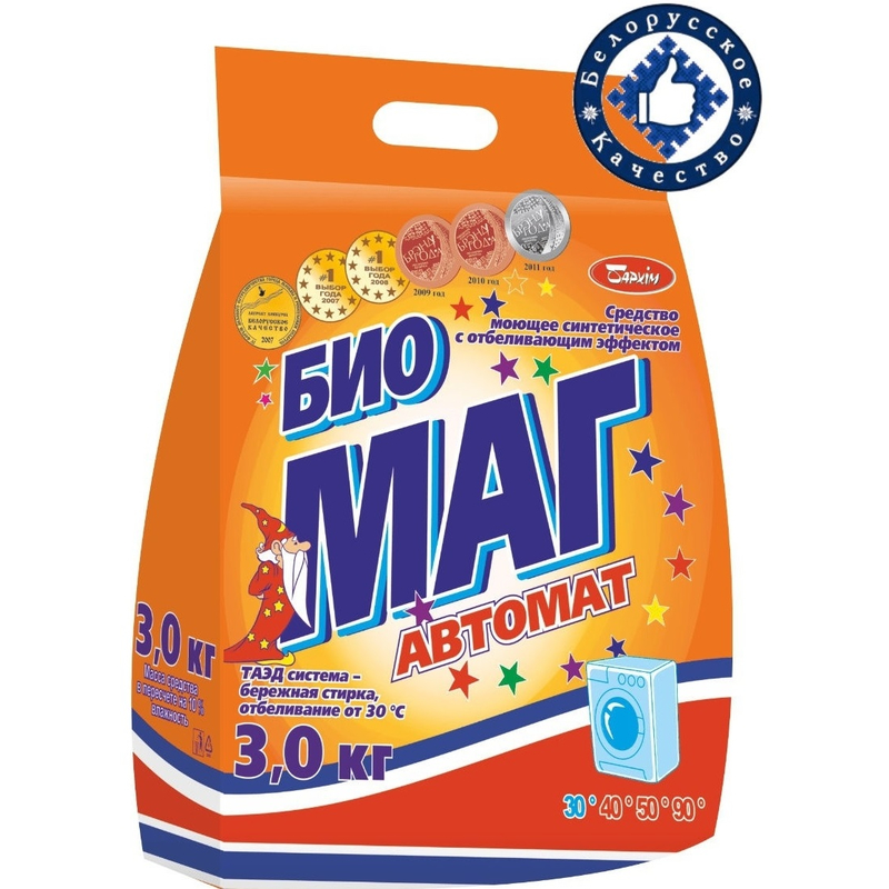 BARHIM Стиральный порошок БИО-МАГ Автомат 3кг
