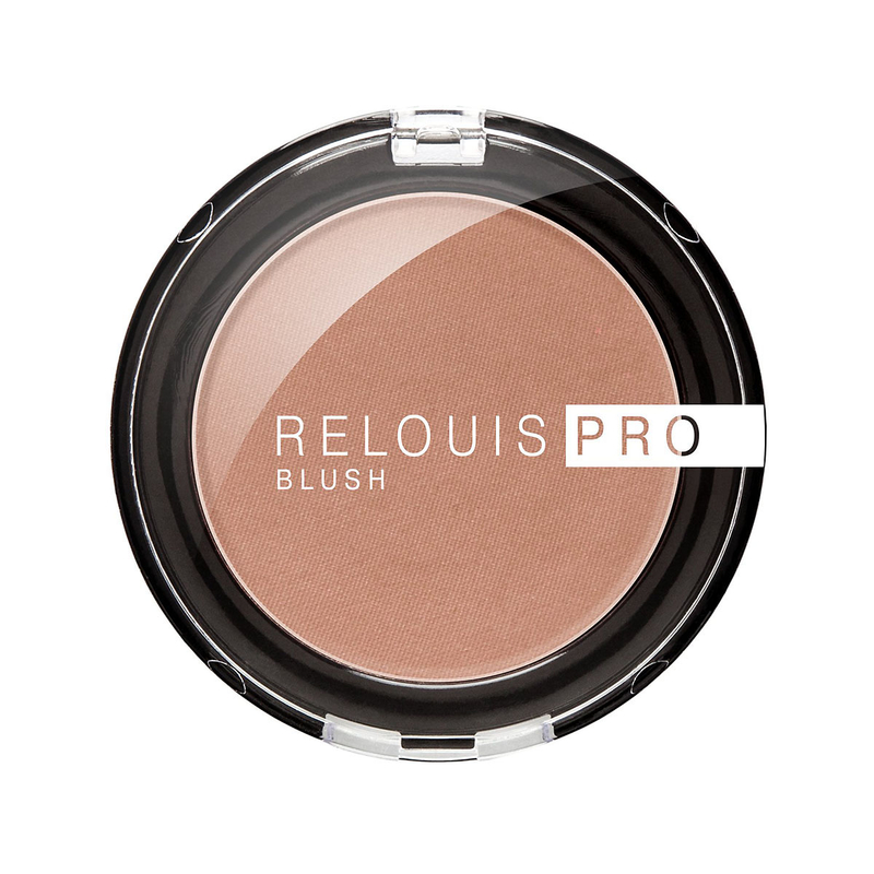 *Relouis Румяна компактные PRO Blush тон 75 Brown Sugar