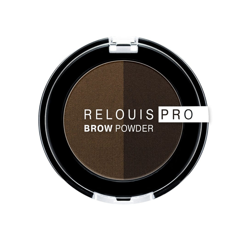 Relouis Тени д/бровей Brow Powder/тон тон 03 DARK  BROWN