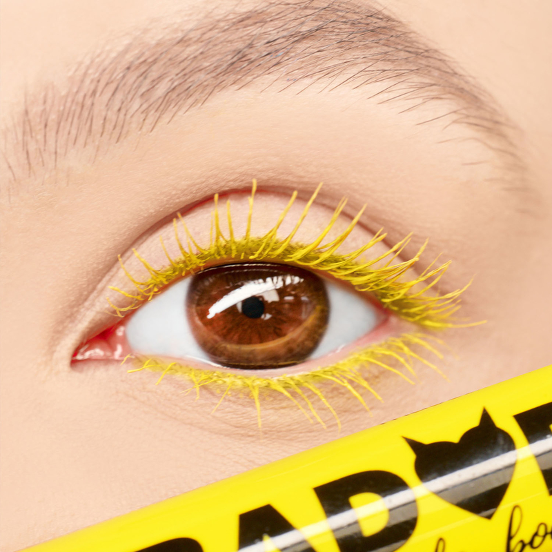 Belor Design Тушь BAD DOLL цветная объемная, желтая