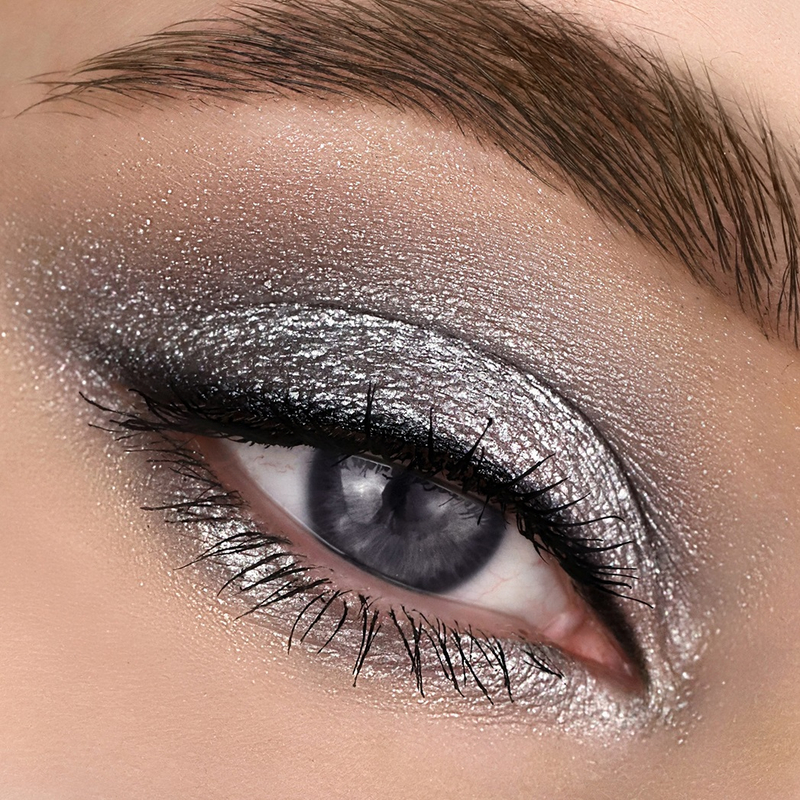 LUX visage Тени METAL HYPE Жидкие тон 17 Серебряный шторм