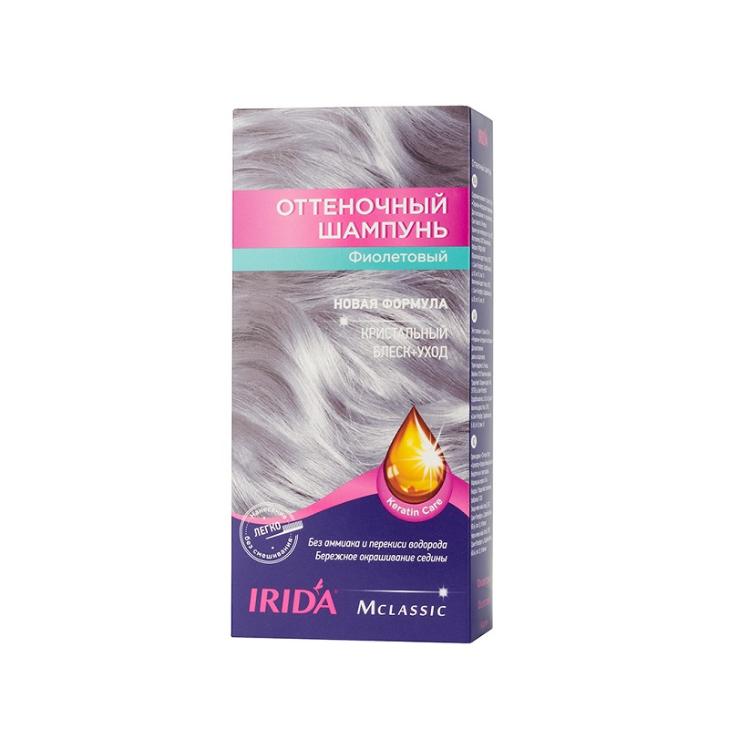 ИРИДА-М Шампунь оттеночный Фиолетовый 3*25мл