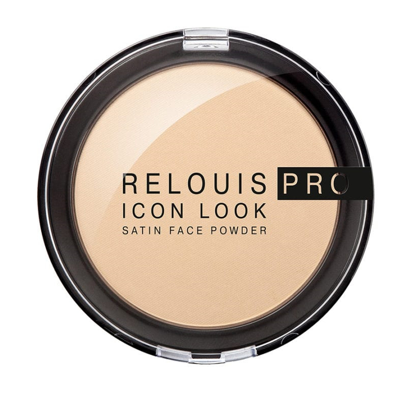 Relouis Пудра компактная Icon Look Satin Face Powder тон 01