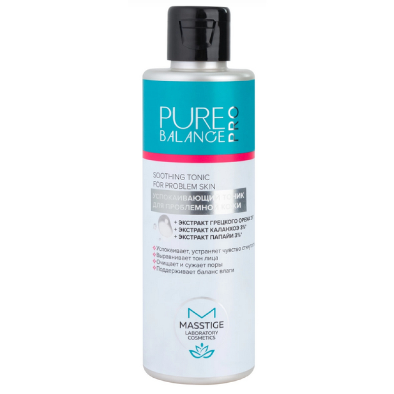 Мастиж PURE BALANCE PRO Успокаивающий тоник для проблемной кожи, 200мл