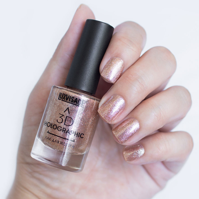 LUX visage Лак д/ногтей 3D Holographic тон 703