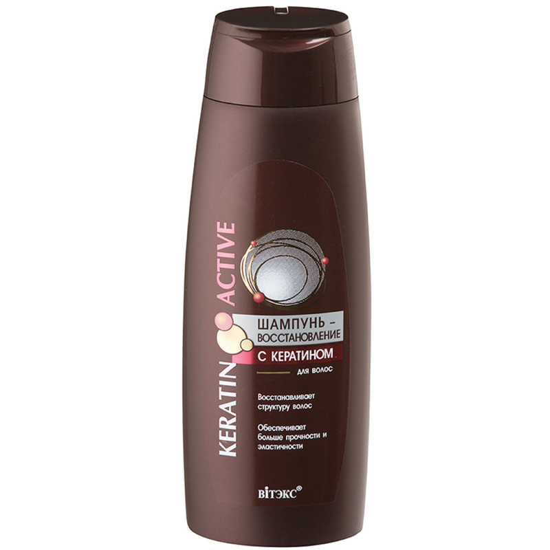 Biтэкс Keratin Active Шампунь-восстановление д/волос 400мл
