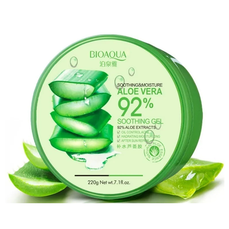 BIOAQUA SOOTHING GEL ALOE VERA Гель Увлажняющий и успокаивающий с натуральным соком алоэ вера