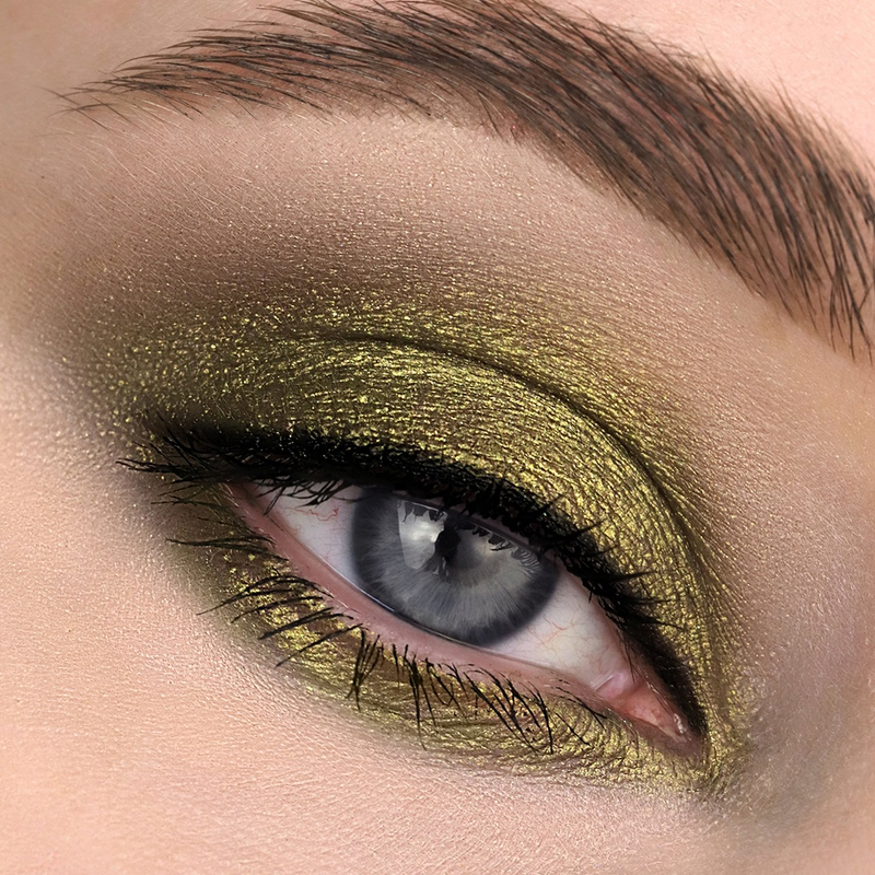 LUX visage Тени METAL HYPE Жидкие тон 15 Солнечная олива