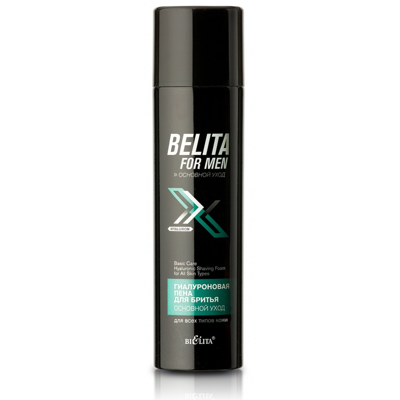 Bielita For Men Осн Уход Пена д/бритья Гиалуроновая д/всех типов кожи 250мл