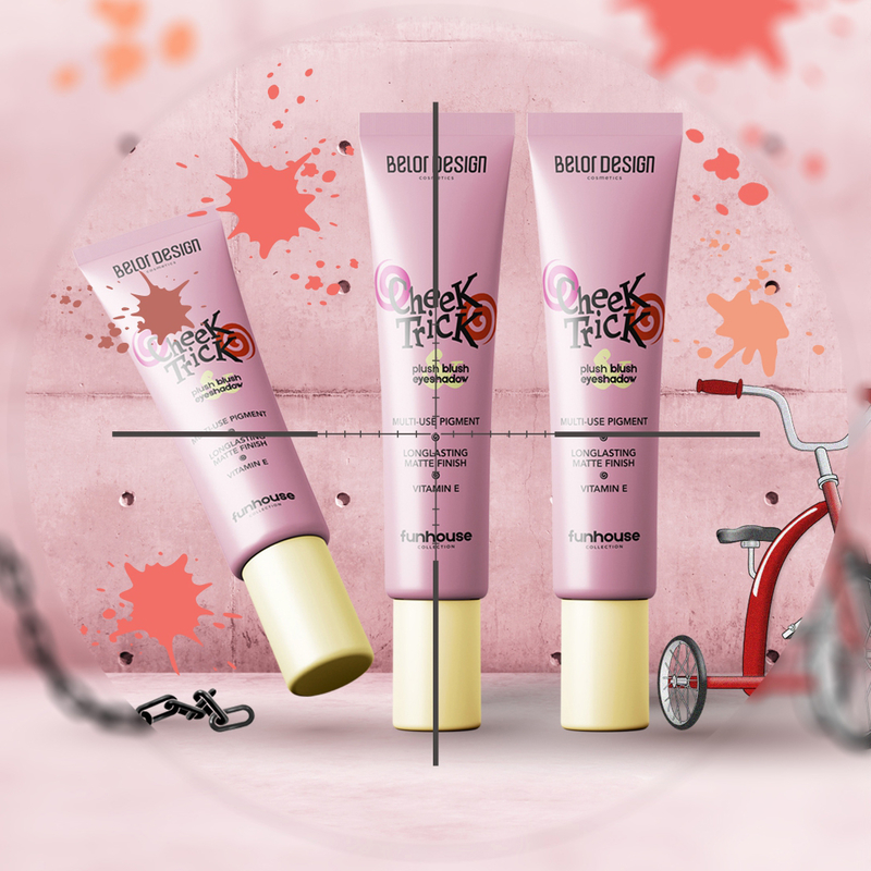 Belor Design Румяна-Тени Кремовые Cheek Trick Funhouse 1