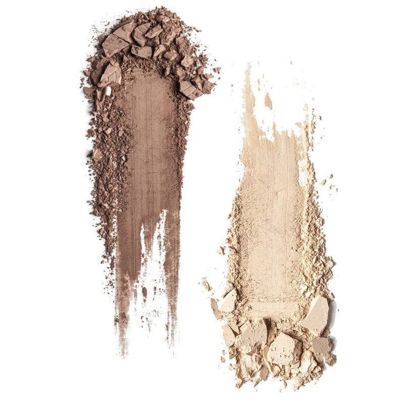 Relouis Тени д/век PRO eyeshadow DUO тон 102 (11 Ivory+12 Warm Taupe)