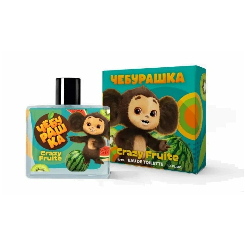 Чебурашка детская туалетная вода"Crazy Fruits" 50 мл 